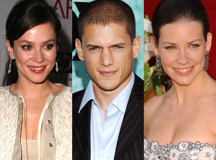 Anna Friel, Wentworth Miller, Evangeline Lilly Anna Friel, Wentworth Miller, Evangeline Lilly